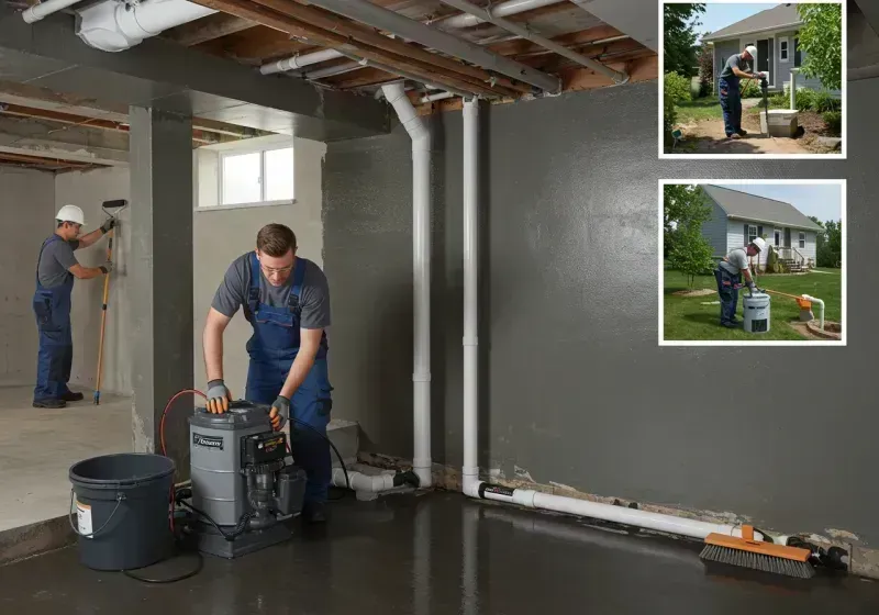 Basement Waterproofing and Flood Prevention process in Louisville, OH